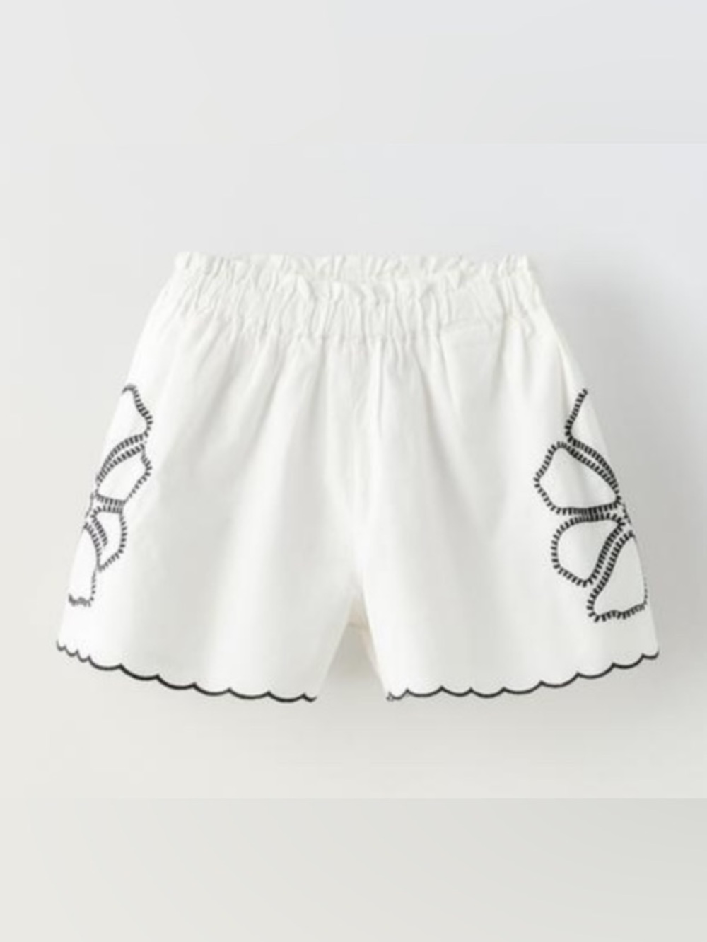 ZARA Ruffled Embroidered Set - Picture 4 of 8